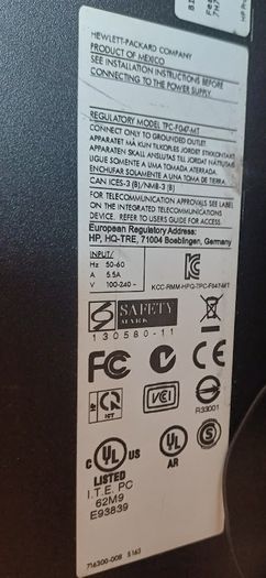 HP Prodesk 600 desktop PC i5, 500 GB Window 10 Pro