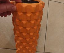 Orange Textured Foam Roller