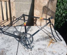 Vintage peugeot frame