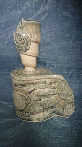 Hand made Ceramic candle holder
