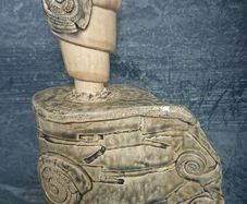 Hand made Ceramic candle holder