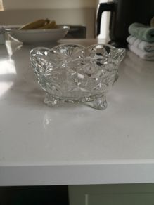 glass sugar bowl