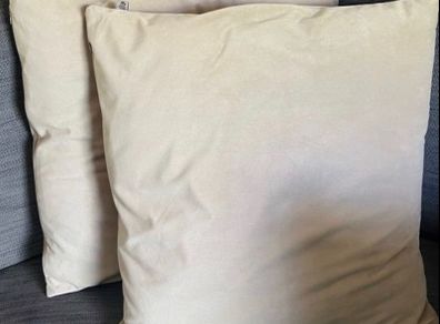 Paul Costelloe Beige Cushions x 2