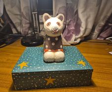 Rare Find: Vintage 1940s Art Deco Wooden Trinket Box