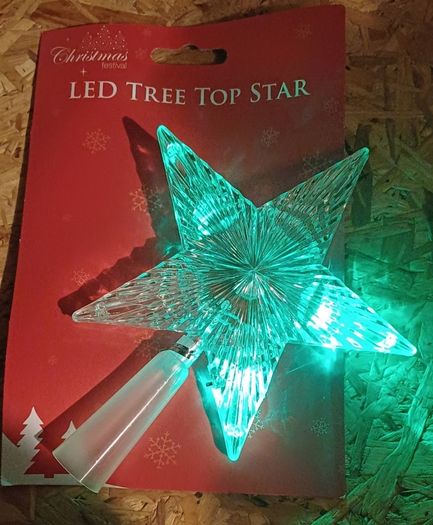 Christmas Led Tree Top Star