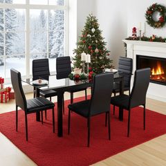 Holiday Offer: Extendable Table Set Black