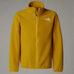 The North Face yellow fleece jacket