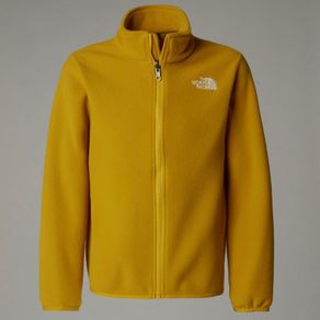 The North Face yellow fleece jacket