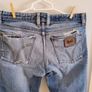 Vintage Dolce and Gabbana distressed denim cotton jeans 34 inch waist and 30 inch leg see last two photos for exact measurements also see photos for one metal fastener missing FREE STANDARD POSTAGE INCLUDED Image 7