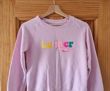 Pink Girls sweatshirt - jumper Age 10-11