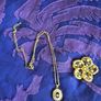 Mixed lot of jewellery, cuff links, Rosary beads, Vintage brooches,necklaces,earrings Image 6