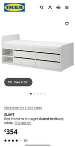 Gone IKEA single bed