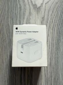 Apple 40W Dynamic Power Adapter with 60W Max