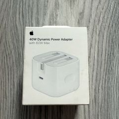 Apple 40W Dynamic Power Adapter with 60W Max