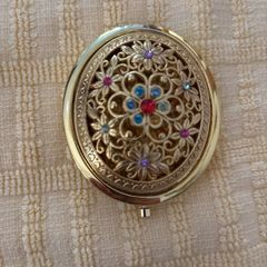 Compact Mirror - Bead Embellished