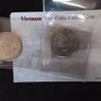 Vietnam War Coin Collection - (2) Painted US Kennedy Half Dollar Coins Image 6