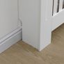 152cm Large Radiator Cover White Image 6