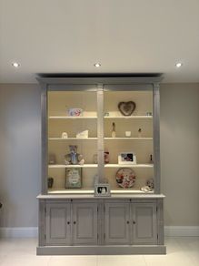 Grey Kitchen Dresser