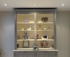 Grey Kitchen Dresser