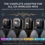 Wireless Microphone Handheld Stick with Windshield Foam and Mic Flag Compatible with Multiple Microphones (Brand New) Image 4