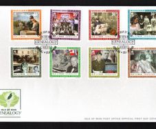 2011 Isle of Man Genealogy Commemorative Stamps First Day Cover (FDC)