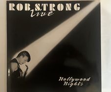 Rob Strong Live Hollywood Nights vinyl Bono