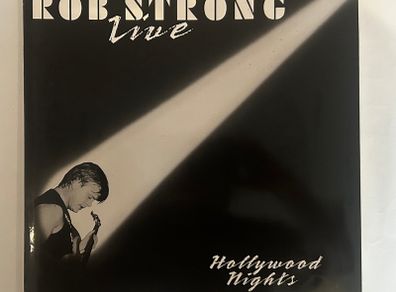 Rob Strong Live Hollywood Nights vinyl Bono