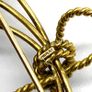 Rare brooch Murat Paris Gold Plated French Brooch Image 7