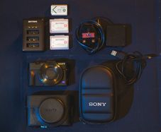 Sony RX100 II Compact Camera + 3 Batteries + Triple USB-C Charger