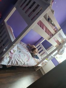 Small single bunk bed