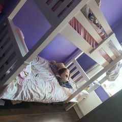 Small single bunk bed