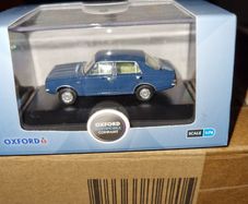 Oxford diecast Morris Marina Teal Blue 1.76 Scale