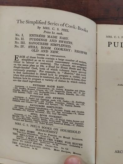 1905 Cook Book