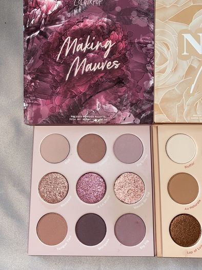 Colourpop Making Mauves And Nude Mood Palettes Genuine Brand New