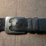 Dark brown leather belt Image 2