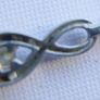 Vintage 9K White Gold Pendant Image 6