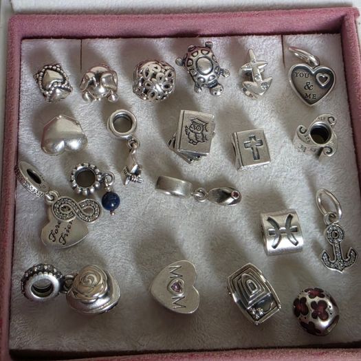 Pandora various charms in great used condition