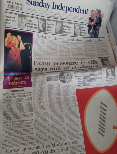 old newspapers from 1994