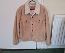 Men's Levi Denim Sherpa Jacket