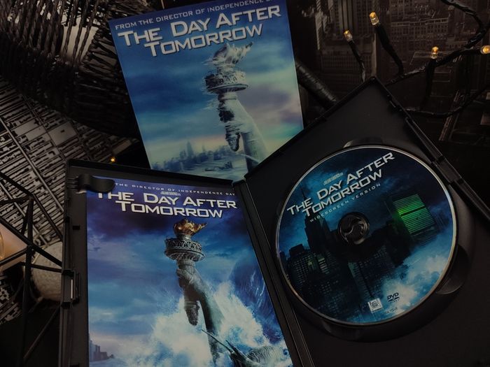 The Day After Tomorrow ! DVD ! Lenticular Slipcase  ! 2004 !
