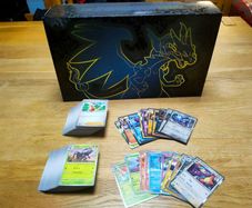 Charizard UPC Box Open and Full Holos and base cards