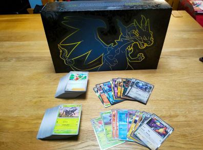 Charizard UPC Box Open and Full Holos and base cards