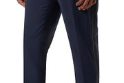 HUGO BOSS Men's Suit Trousers, Hesten 224E1X, Dark Blue, Size 102 / XL