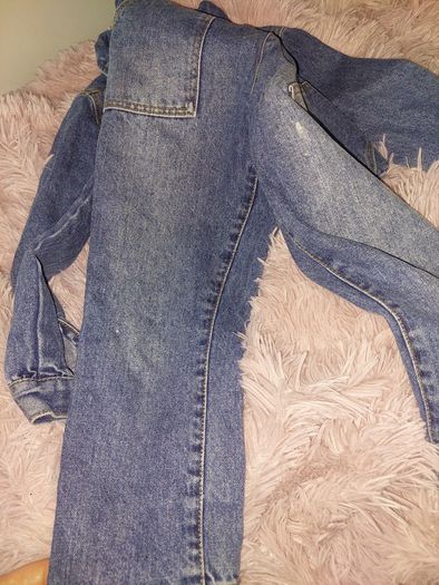 Girls denim jumpsuit