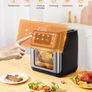 Innsky Hot Air Fryer 10 L, 1500 W Airfryer Hot Air Fryer with 10 Programmes, Hot Air Oven with 6 Accessories, Air Fryer without Oil Image 5