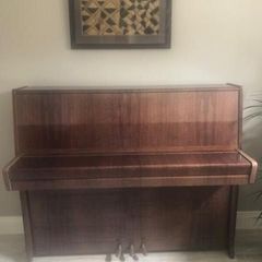Petrof Upright Piano and stool