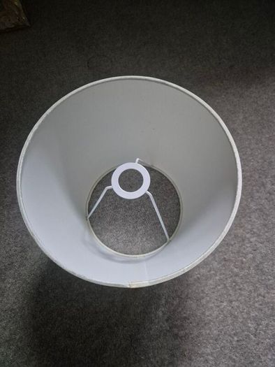 Satin lamp shade