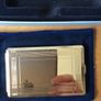Newbridge Silverware Compact Double Mirror In Silver Case. Pocket Size / Handbag Size Compact Mirror For Him / Her. Image 2