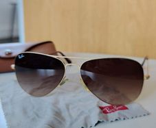 Original Ray-Ban Aviator Sunglasses (RB3513) with Case and Cloth
