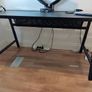 Office/Gaming desk, black, 160x80 cm Image 8